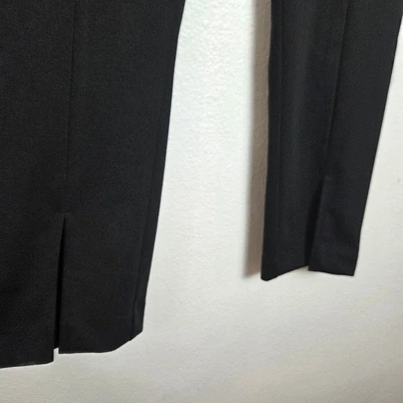 Nine West Pull On Pants Slim Straight Elastic Waist Work Office Travel M - Picture 4 of 6